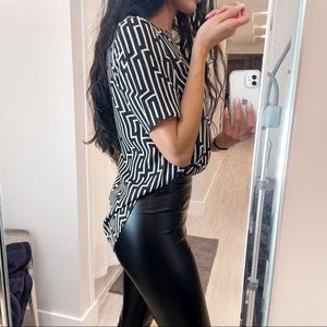 JP&J Baker x H&M Geometric Patterned Top